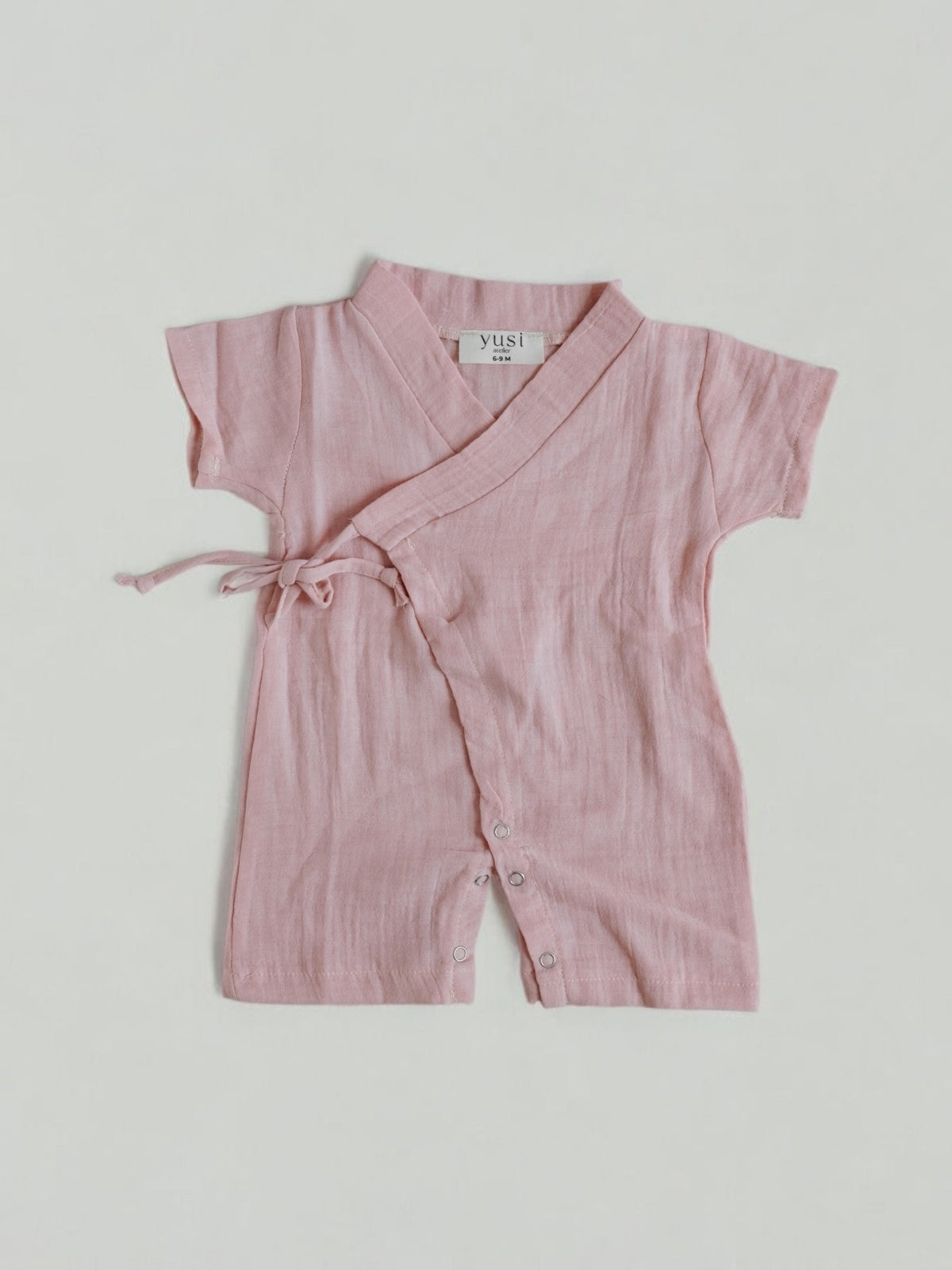 Short Sleeve Baby Kimono Bodysuit