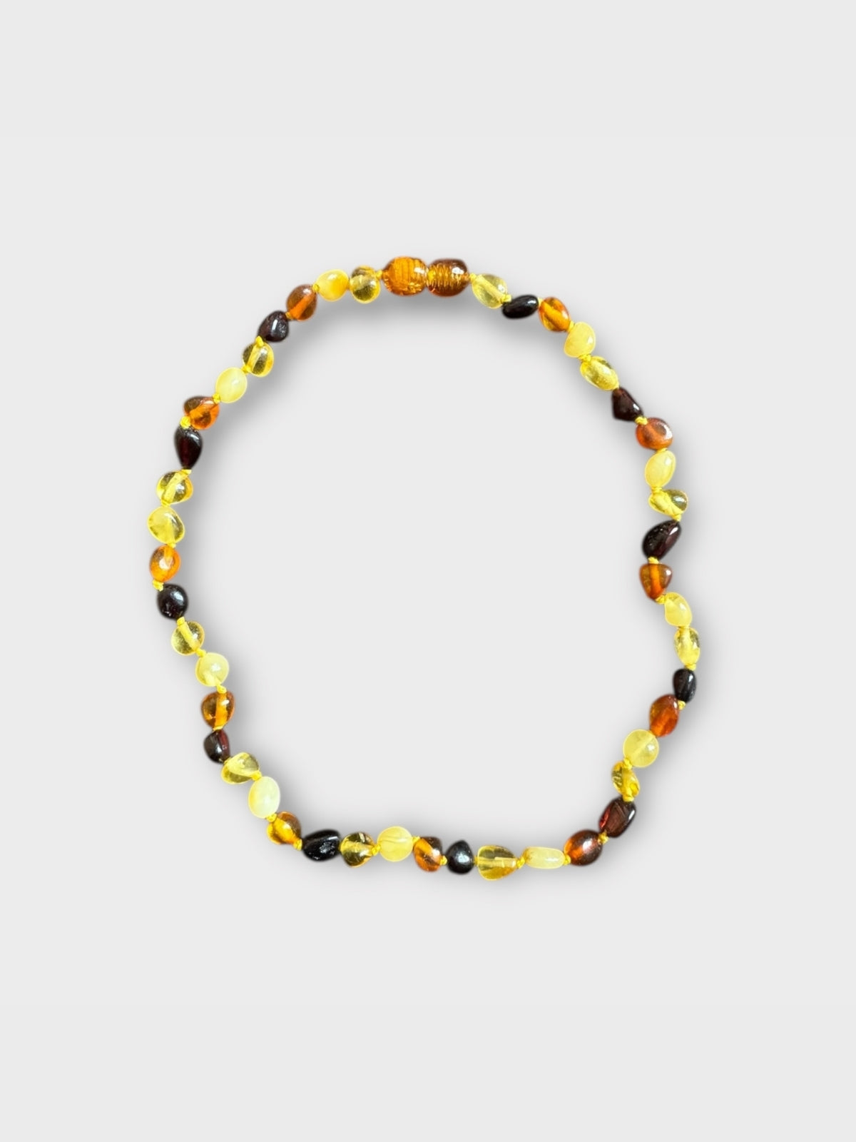 Baltic Amber Baby Necklace 32cm Multi