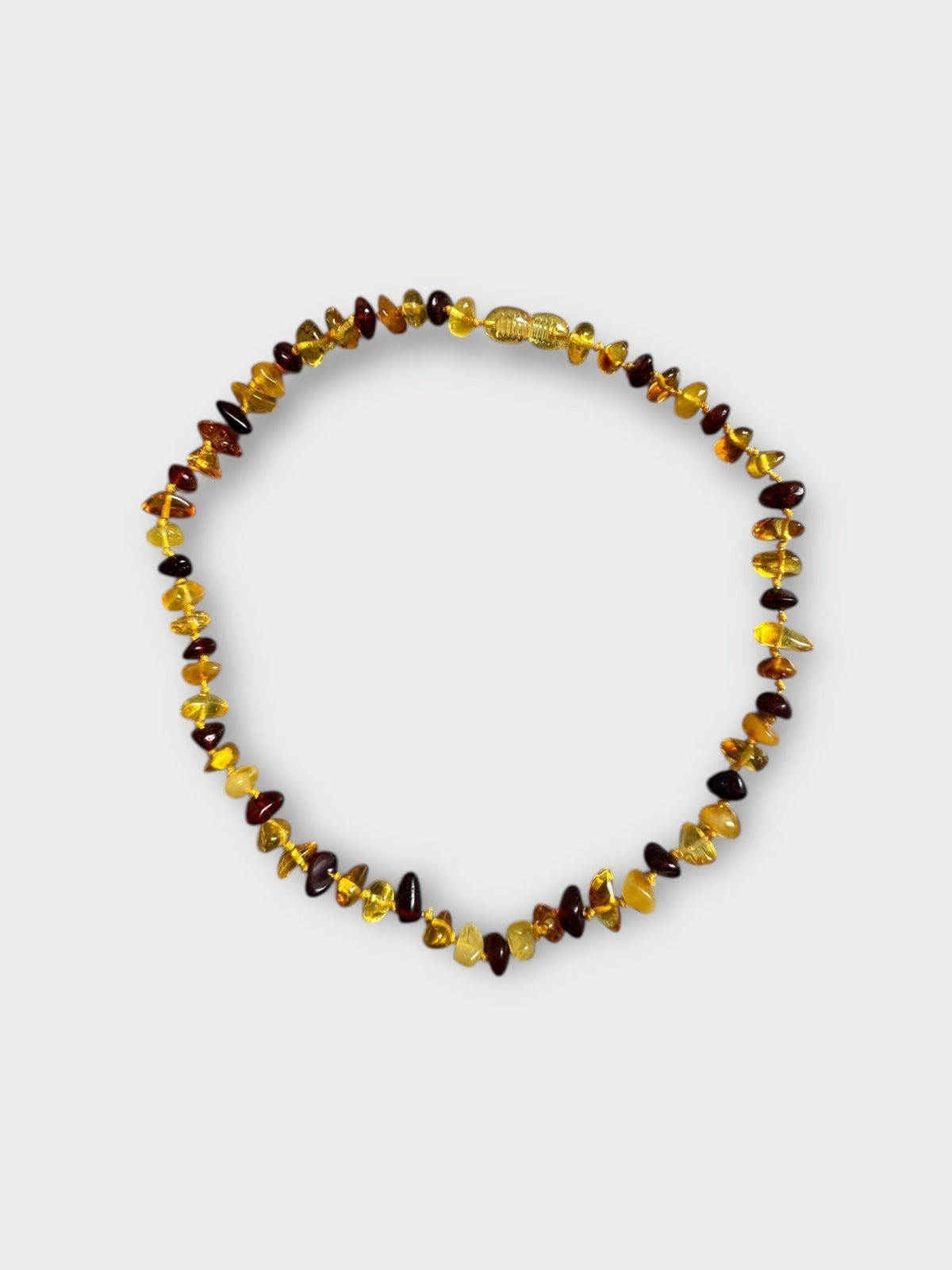 Baltic Amber Baby Necklace 32cm Raw